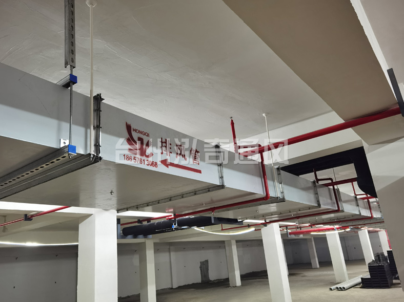 深圳新型钢面镁质复合风管(耐火风管)