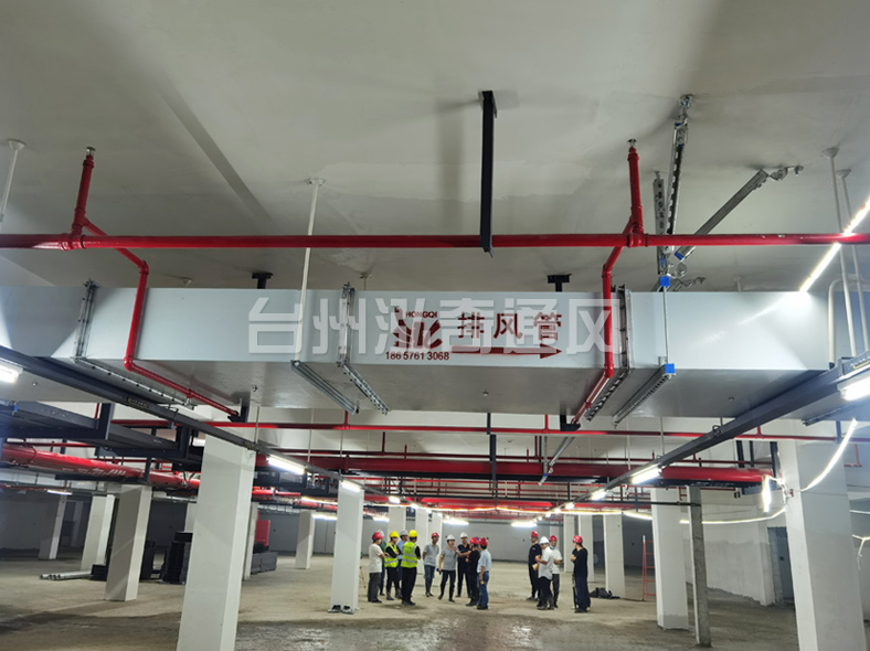 深圳新型钢面镁质复合风管(耐火风管)